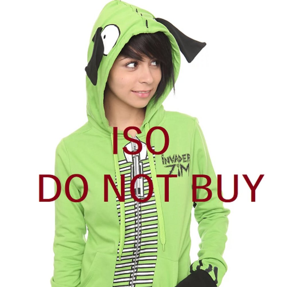 ISO GIR HOODIE INVADER ZIM (DO NOT BUY)